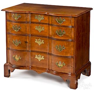 Massachusetts Chippendale chest of drawers