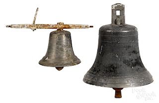 Two bronze bells from the Snow Hill Cloister