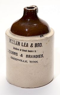 Miller Lea and Bros.-Distillers and Retail Dealers Liquors and Brandies, Greenville Tennessee 