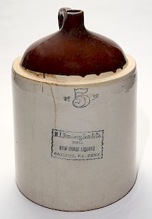 M.I. Hessberg Son & Co, 5 Gallon High Grade Liquors, 