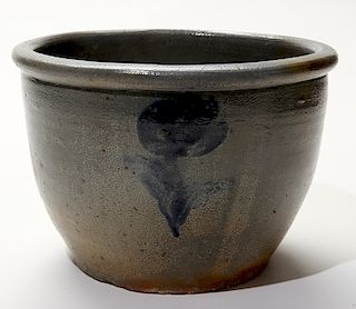 Decker Cobalt Glazed Pot. 