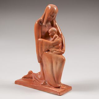R. Guy Cowan (American, 1884-1957) Ceramic Sculpture