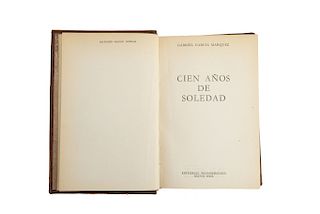 García Márquez, Gabriel. Cien Años de Soledad. Buenos Aires: Editorial Sudamericana, 1967. First edition.