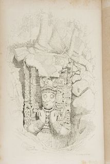 Stephens, John L. Incidents of Travel in Central America, Chiapas and Yucatán. New York: Harper & Brothers, 1841. Pieces: 2.