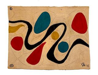 After Alexander Calder, (American, 1898-1976), Turquoise, 1975