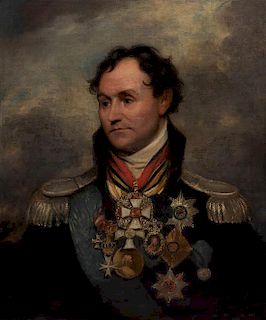 After Sir William Beechey, (British, 1753-1839), A Copy of General Matriel Ivanovitch Platoff