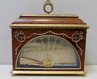 FABERGE, Imperial Fan Clock.