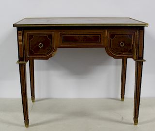 Inlaid and Bronze Mounted Desk