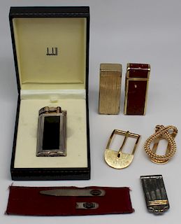 JEWELRY. Assorted Men's Accessories Grouping.