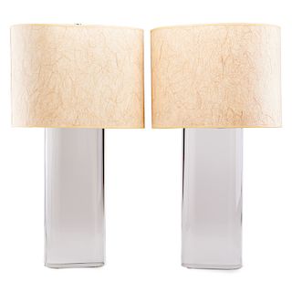 KARL SPRINGER Pair of lamps