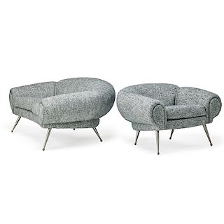 STYLE OF ILLUM WIKKELSO Sofa and lounge chair