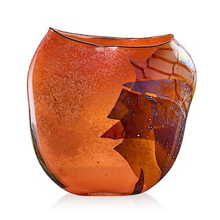 WILLIAM MORRIS Small glass vessel