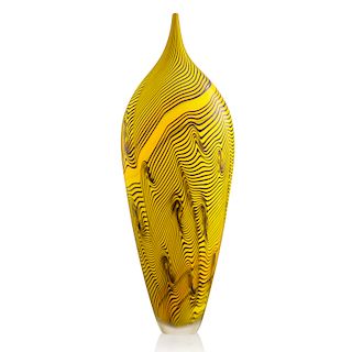 AFRO CELOTTO Tall glass vase