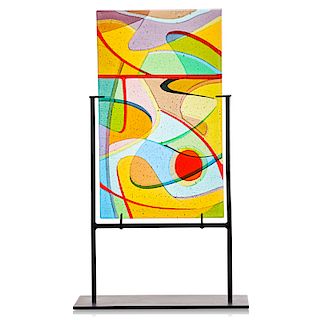 DOROTHY HAFNER Glass panel
