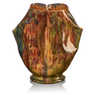 GEORGE OHR Fine large vase