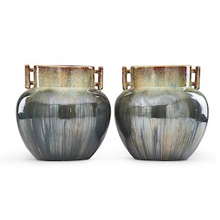 FULPER Pair of vases