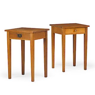 L. & J.G. STICKLEY Two nightstands