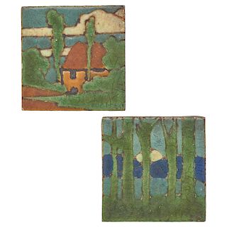 GRUEBY Two trivet tiles
