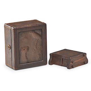 STORER; ROHLFS Box and stamp holder