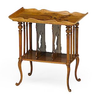 MAJORELLE (Attr.) Tiered table