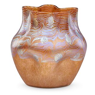 LOETZ Dimpled Argus vase