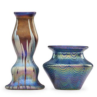 LOETZ Two small vases