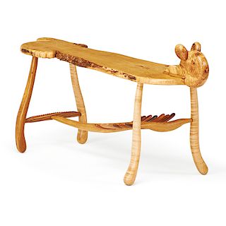 TOMMY SIMPSON Dog bench