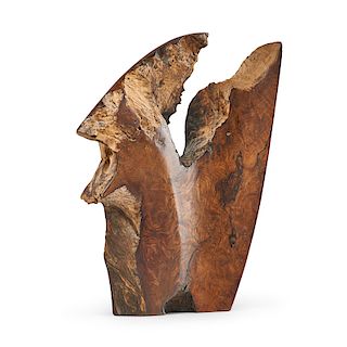 BRUCE MITCHELL Wood sculpture