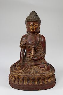 Early Antique Bronze Bhaisajyaguru Buddha