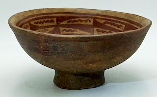 Narino Pedestal Bowl, Colombia, ca. 1250 - 1500 AD