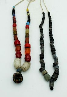 (2) Strands of Ancient Beads, Indus Valley