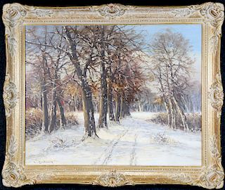 European School, Antique Winter Landscape