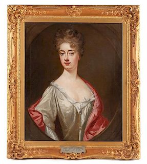 British School, (18th Century), Portrait of Lady Mary Compton
