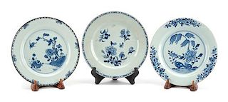 A Set of Ten Chinese Porcelain Plates Diameter 9 inches.