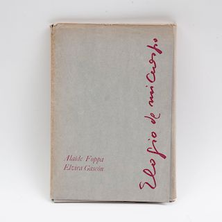 Foppa, AlaÌ_de. Elogio de mi Cuerpo. MÌ©xico: Litoarte, 1970. 4o. marquilla. Dieciocho Poemas de Alaå«de Foppa. Serie: 0865.