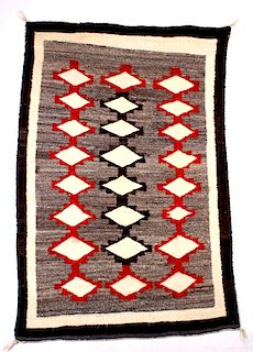 Early Old Crystal Navajo Trade Wool Rug