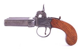Early and Rare Duck Foot Pistol