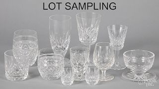 Extensive group of Waterford stemware