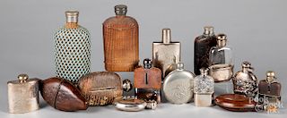 Collection of flasks