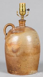 Alexandria Virginia stoneware jug table lamp