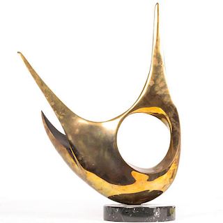 Michael Shacham (b. 1938) Swordfish, Bronze,