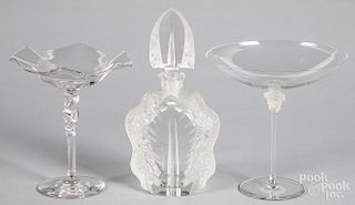Rosenthal for Versace glass candy dish, etc.