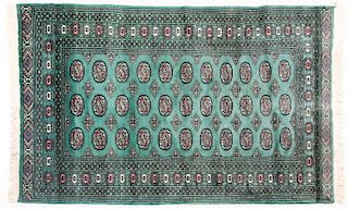 A Bukhara Wool Rug, 20th Century.