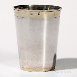 Austro-Hungarian Silver Beaker
