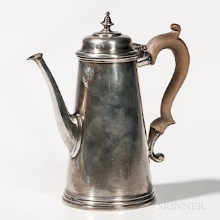 Ensko Georgian-style Sterling Silver Coffeepot