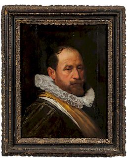 Manner of Michiel Janszoon van Mierevelt (Dutch, 1567-1641)  Portrait of a Gentleman with a Ruff, Possibly from the House of Orange