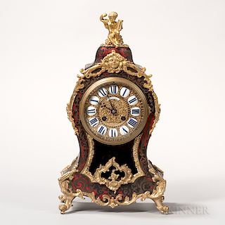 Boulle Japy Freres Mantel Clock