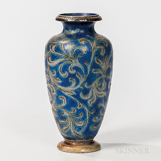Martin Brothers Glazed Stoneware Vase