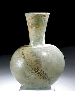 Elegant Roman Glass Ampulla