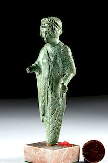 Eastern Roman Empire Bronze Female Figure
